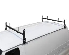 US Rack 2pcs Clamp On Installation Van Rack Black