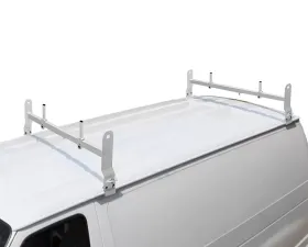 US Rack 2pcs Clamp On Installation Van Rack White