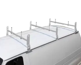 US Rack 3pcs Clamp On Installation Van Rack White