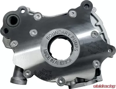 Boundary Pumps Race Flow Billet Vane Ported MartenWear Treated Gear Billet Steel Backplate Pump Assembly Ford Coyote V8 2011-2022 - CM-S2