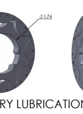 Boundary Pumps Billet Oil Pump Gear Ford Mod Motor \ Shelby GT500 V8 3V 4.6L 5.4L 2005-2014                                     - MM-OPG-3V - Image 2