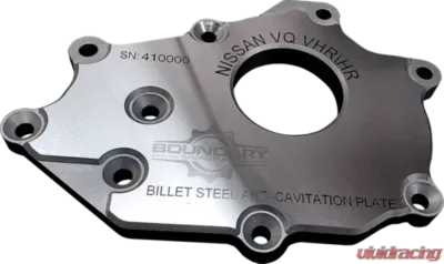 Boundary Pumps Billet Gear High Flow Billet Steel Back Plate Pump Assembly Nissan VQ VHR  3.5L 3.7L - VQ-S1-VHR-BBP