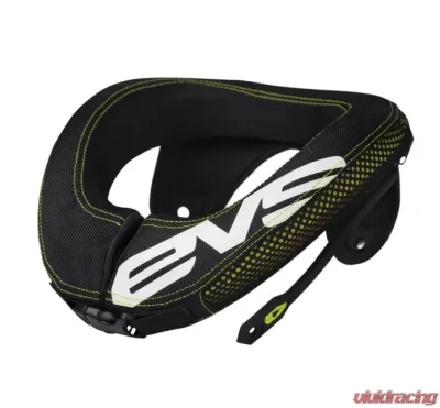 EVS Black Adult R3 Race Collar One Size - 112053-0109