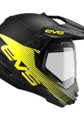 EVS Matte Black T5 Dual Sport Venture Arise Helmet Medium                                     - DSHE18VA-BK-M - Image 4