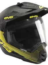 EVS Matte Black T5 Dual Sport Venture Arise Helmet Medium                                     - DSHE18VA-BK-M - Image 2