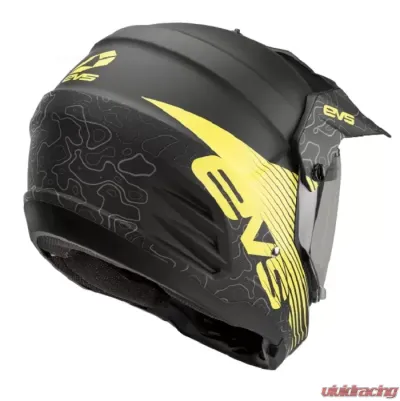 EVS Matte Black T5 Dual Sport Venture Arise Helmet Medium - DSHE18VA-BK-M