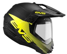 EVS Matte Black T5 Dual Sport Venture Arise Helmet Small