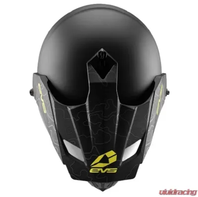 EVS Matte Black T5 Dual Sport Venture Arise Helmet XXL - DSHE18VA-BK-XXL