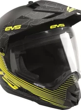 EVS Matte Black T5 Dual Sport Venture Arise Helmet XS                                     - DSHE18VA-BK-XS - Image 2