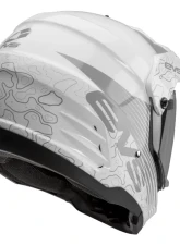 EVS White T5 Dual Sport Venture Arise Helmet Large                                     - DSHE18VA-W-L - Image 4