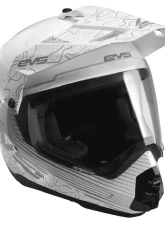 EVS White T5 Dual Sport Venture Arise Helmet XXL                                     - DSHE18VA-W-XXL - Image 2