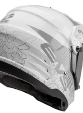 EVS White T5 Dual Sport Venture Arise Helmet XXL                                     - DSHE18VA-W-XXL - Image 4
