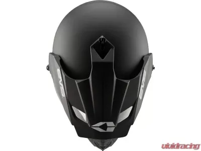EVS Matte Black T5 Dual Sport Venture Helmet Large - DSHE18VS-BK-L