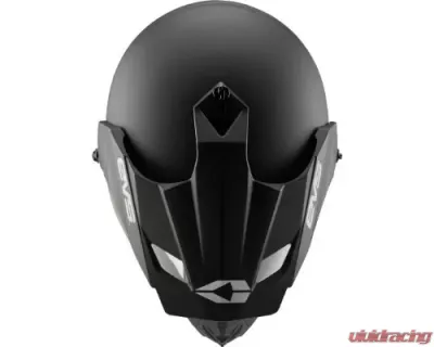 EVS Solid Black T5 Dual Sport Venture Helmet Medium - DSHE18VS-BK-M
