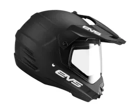 EVS Matte Black T5 Dual Sport Venture Helmet Small
