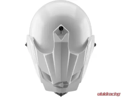 EVS Solid White T5 Dual Sport Venture Helmet Medium - DSHE18VS-W-M