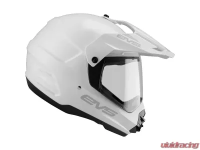 EVS White T5 Dual Sport Venture Helmet XL - DSHE18VS-W-XL
