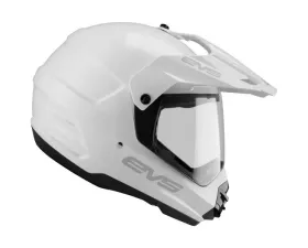 EVS White T5 Dual Sport Venture Helmet XXL