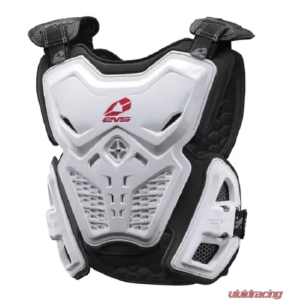 EVS White F2 Roost Deflector - F2-W-L