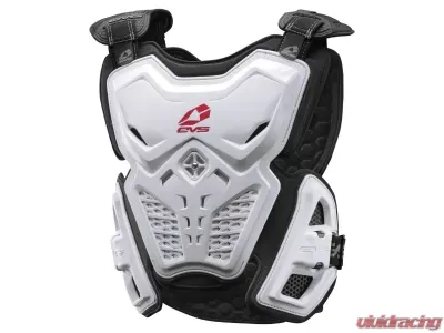 EVS White F2 Roost Deflector Medium - F2-W-M