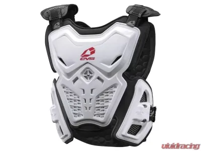 EVS White F2 Roost Deflector XL - F2-W-XL