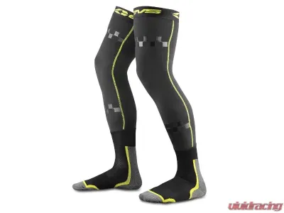 EVS Black/Hi-Vis Youth Fusion Sock Combo One Size - FSN-HIVIZ-Y