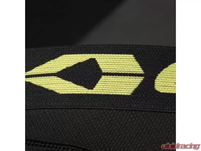 EVS Black/Hi-Vis Youth Fusion Sock Combo One Size - FSN-HIVIZ-Y