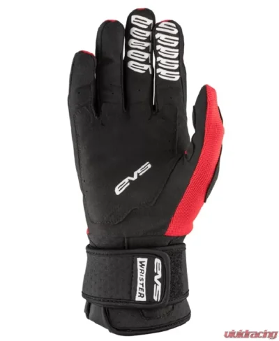 EVS Red Men's Wrister Gloves - GLWRD-L