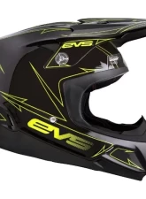 EVS Black/Hi-Vis Yellow T5 Pinner Helmet XL                                     - H16T5P-BKHVY-XL - Image 5