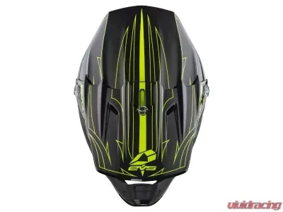 EVS Black/Hi-Vis Yellow T5 Pinner Helmet XL - H16T5P-BKHVY-XL