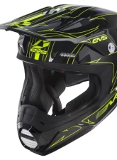 EVS Black/Hi-Vis Yellow T5 Pinner Helmet Medium                                     - H16T5P-BKHVY-M - Image 3