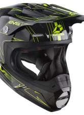 EVS Black/Hi-Vis Yellow T5 Pinner Helmet Medium                                     - H16T5P-BKHVY-M - Image 4