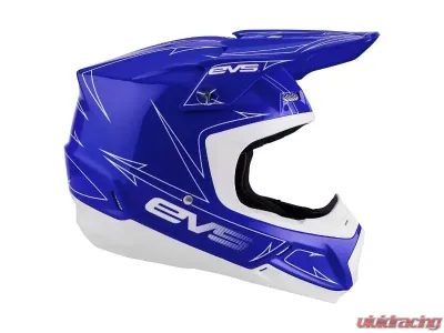 EVS Blue/White T5 Pinner Helmet Small - H16T5P-BUW-S