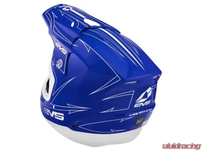 EVS Blue/White T5 Pinner Helmet Small - H16T5P-BUW-S
