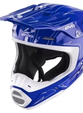 EVS Blue/White T5 Pinner Helmet Small                                     - H16T5P-BUW-S - Image 3