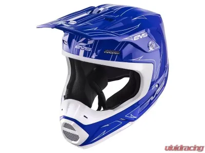 EVS Blue/White T5 Pinner Helmet Small - H16T5P-BUW-S
