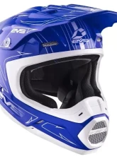 EVS Blue/White T5 Pinner Helmet Small                                     - H16T5P-BUW-S - Image 4