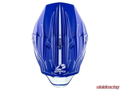 EVS Blue/White T5 Pinner Helmet Small - H16T5P-BUW-S