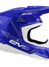 EVS Blue/White T5 Pinner Helmet XL                                     - H16T5P-BUW-XL - Image 5