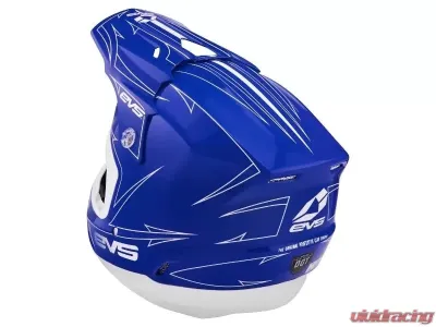 EVS Blue/White T5 Pinner Helmet XL - H16T5P-BUW-XL