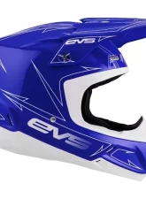 EVS Blue/White T5 Pinner Helmet XS                                     - H16T5P-BUW-XS - Image 5