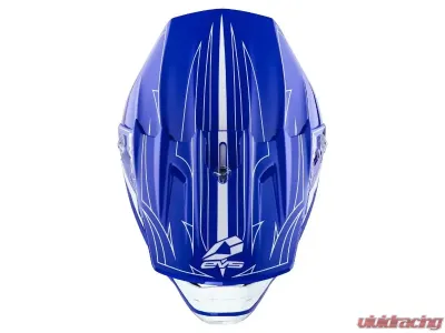EVS Blue/White T5 Pinner Helmet XS - H16T5P-BUW-XS