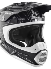 EVS Matte Black/White T5 Pinner Helmet XS                                     - H16T5P-MBKW-XS - Image 4