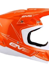 EVS Orange/White T5 Pinner Helmet                                     - H16T5P-OW-L - Image 5