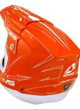 EVS Orange/White T5 Pinner Helmet                                     - H16T5P-OW-M - Image 2