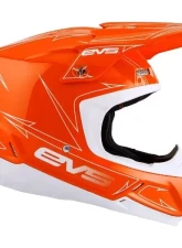 EVS Orange/White T5 Pinner Helmet small                                     - H16T5P-OW-S - Image 5