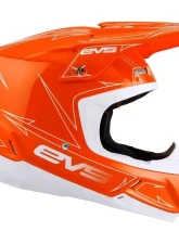 EVS Orange/White T5 Pinner Helmet XS                                     - H16T5P-OW-XS - Image 5