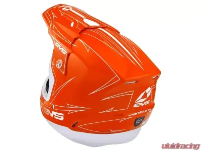 EVS Orange/White T5 Pinner Helmet XS - H16T5P-OW-XS