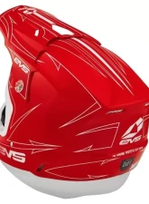 EVS Red/White T5 Pinner Helmet Medium                                     - H16T5P-RW-M - Image 2