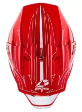 EVS Red/White T5 Pinner Helmet Medium                                     - H16T5P-RW-M - Image 5